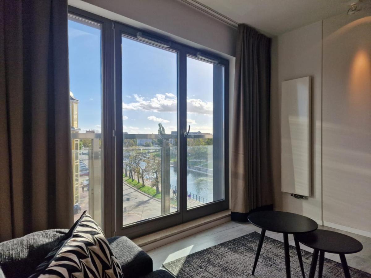 Apartament Szafarnia Waterline, Marina Lejlighed Gdańsk Eksteriør billede